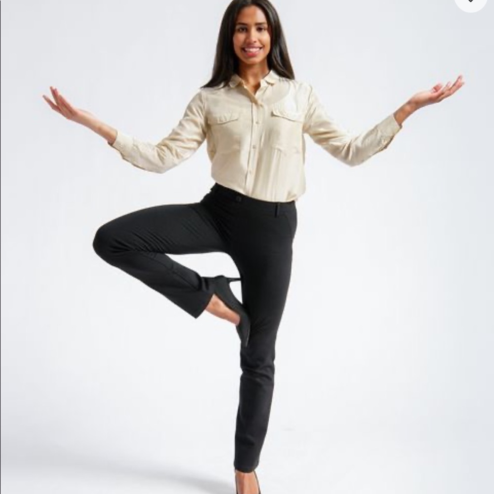 Betabrand dress pant yoga pants medium petite